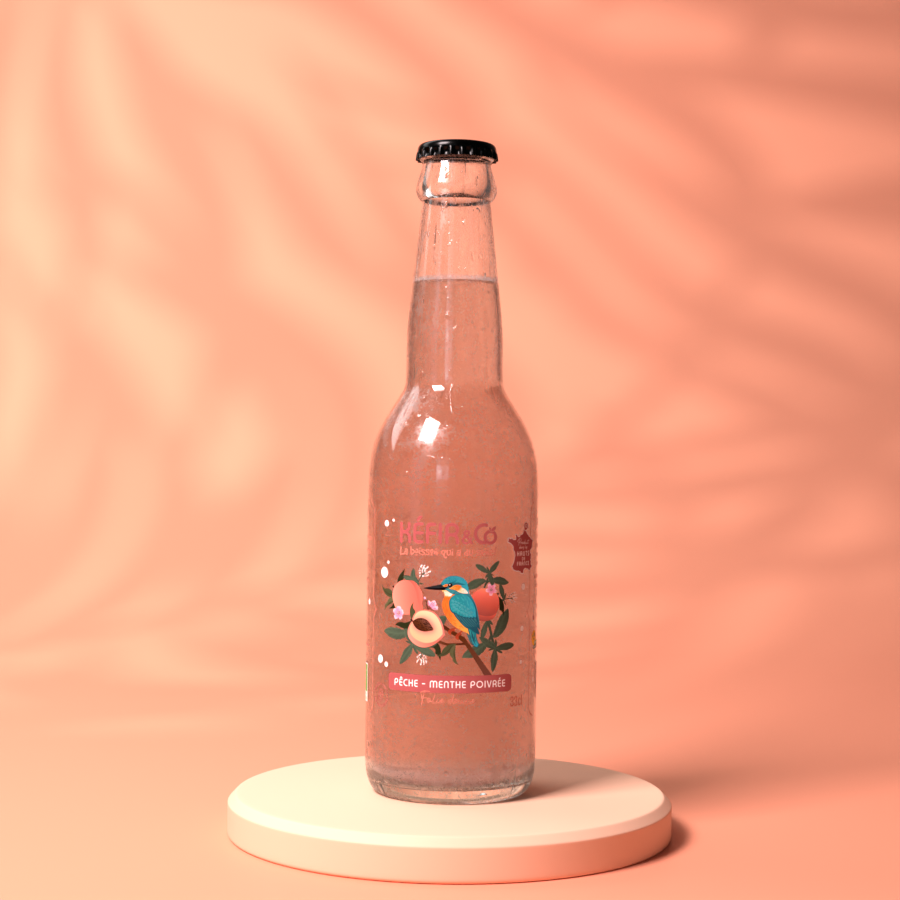 Pack Pêche / Menthe poivrée - 12x33cl